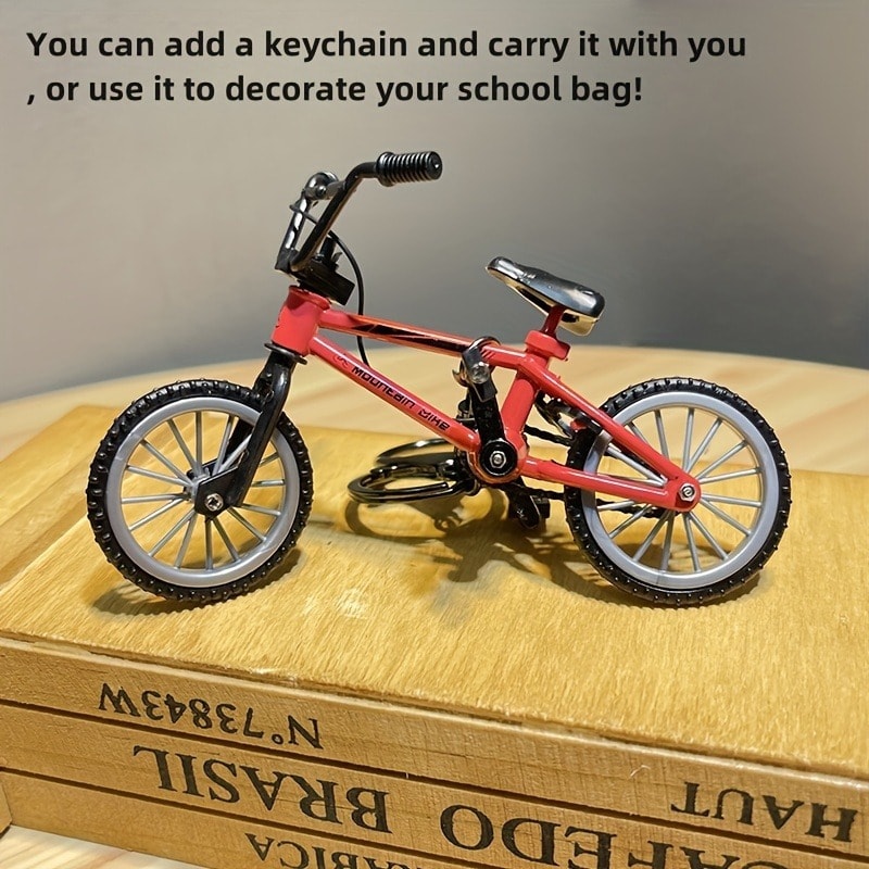 Creative Display Bicycle Model With Metal Alloy Body And Plastic Handles Garden Decoration 2