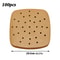 Air Fryer Paper Liner Non Stick Disposable Parchment Paper For Oven Microwave Steamer Basket 6