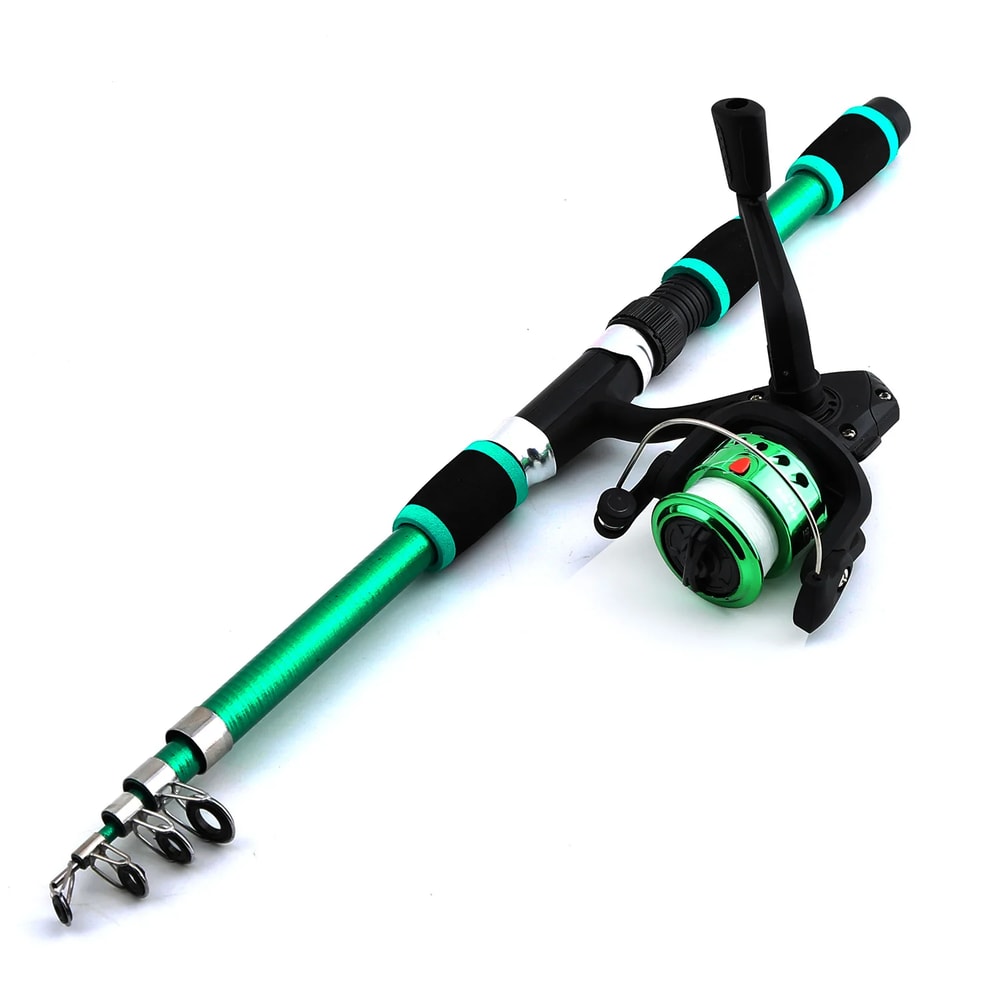 Kids Telescopic Fishing Rod With Rotating Reel And Bait Hook Portable Travel Fishing Rod 3