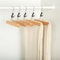 Wooden Clothes Hanger With Skirt Clip Pants Clip For Natural Long Pants 2