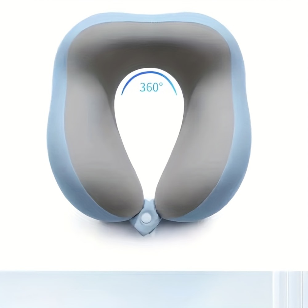 Medium Soft Ushaped Neck Pillow For Travel Office Ergonomically Designed For Comfort And Support 1