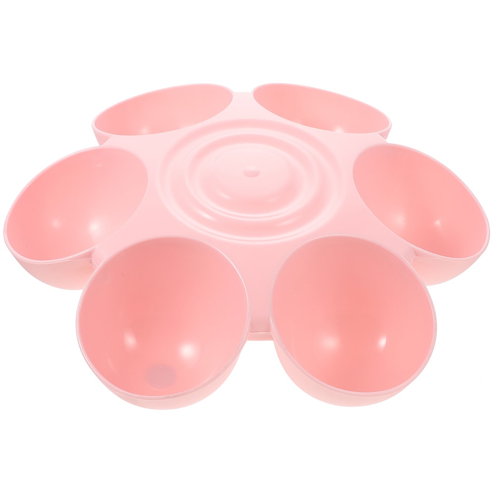 Automatic Pet Feeding Bowl For Dogs Cats Food Water Dispenser Yellow Plastic Multi Use Puppy Kitten 0