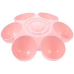 automatic pet feeding bowl for dogs cats food water dispenser yellow plastic multi use puppy kitten treats container