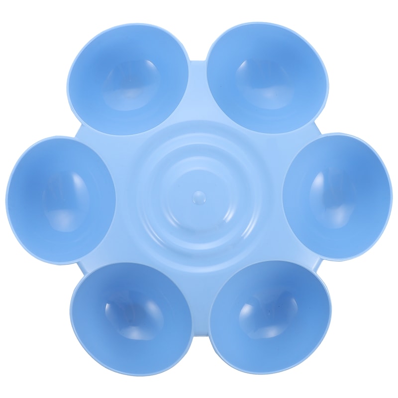 Automatic Pet Feeding Bowl For Dogs Cats Food Water Dispenser Yellow Plastic Multi Use Puppy Kitten 5