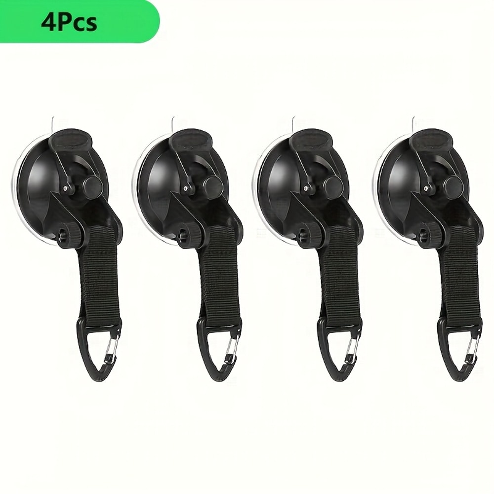 Portable Outdoor Camping Suction Cup Hook With Safety Lock Ideal For Outdoor Activities 5