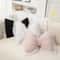 Plush PP Cotton Sofa Pillow With Pink Bow Lace Decoration Bed Sofa Support Pillow Car Seat Matching 1