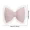 Plush PP Cotton Sofa Pillow With Pink Bow Lace Decoration Bed Sofa Support Pillow Car Seat Matching 4