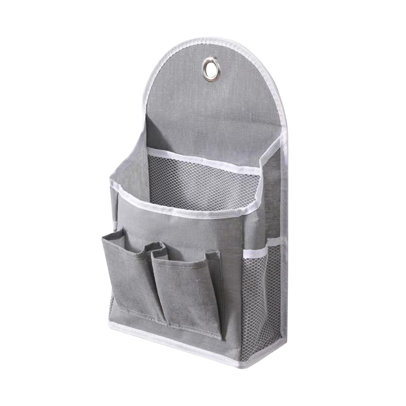 Multipurpose Hanging Storage Bag With Dual Pockets And Mesh Side Compartments Wall Mounted Storage 6