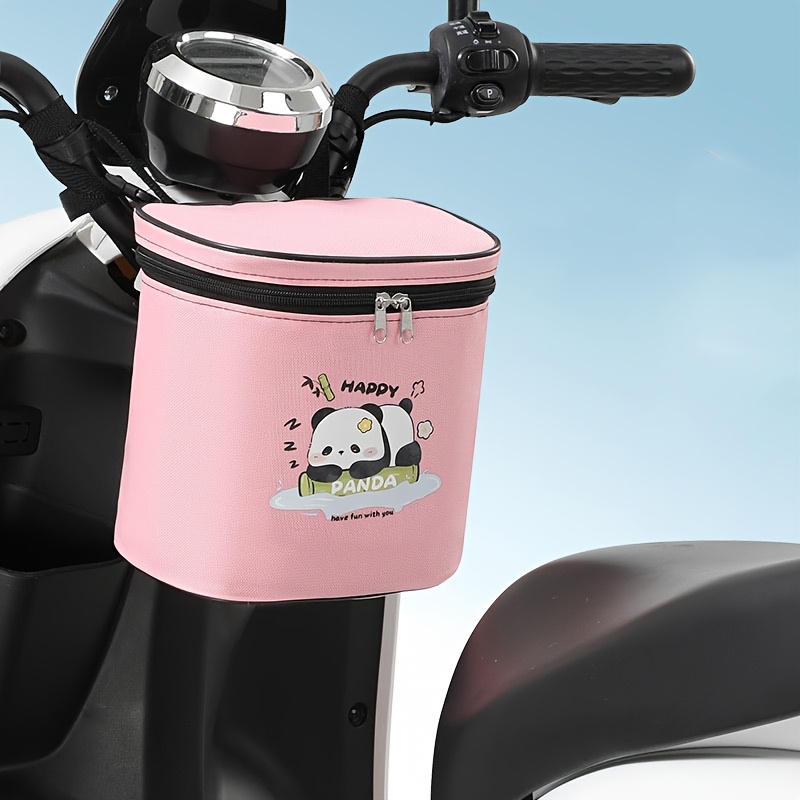 Detachable Shoulder Strap Electric Bicycle Storage Bag Large Capacity Front Bag For Motorcycles And 3