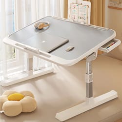 adjustable computer desk, foldable bed desk for children's study, office desk