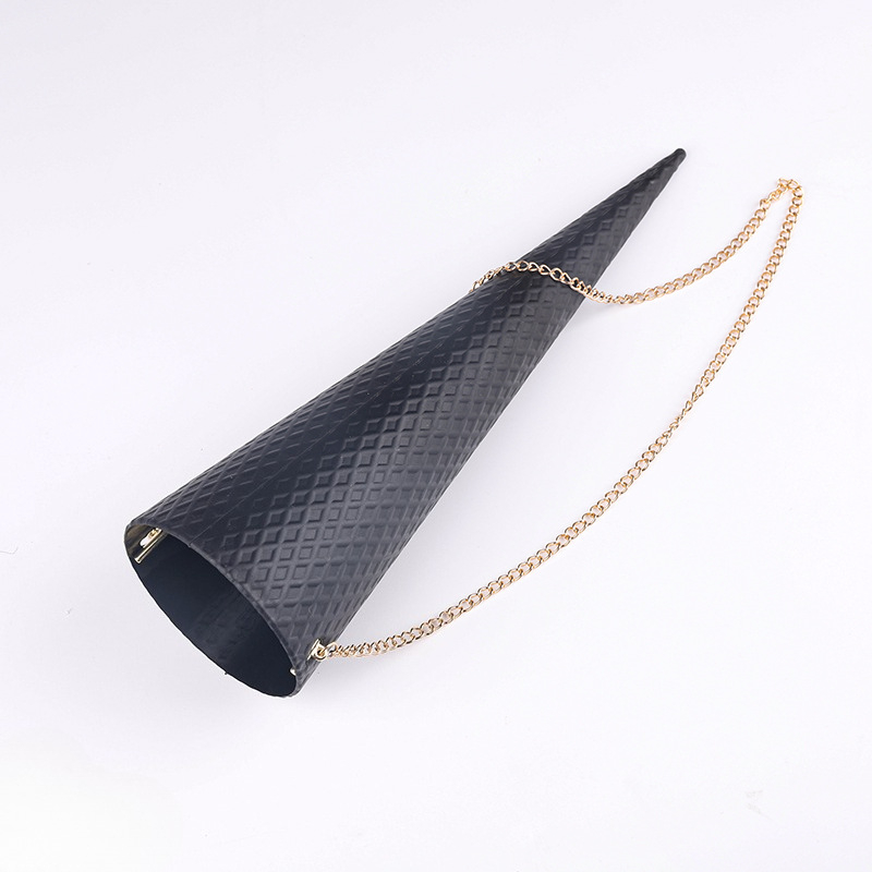 Fresh Flower Packaging Paper Ice Cream Cone Style Thickened Cardboard Bouquet Wrap