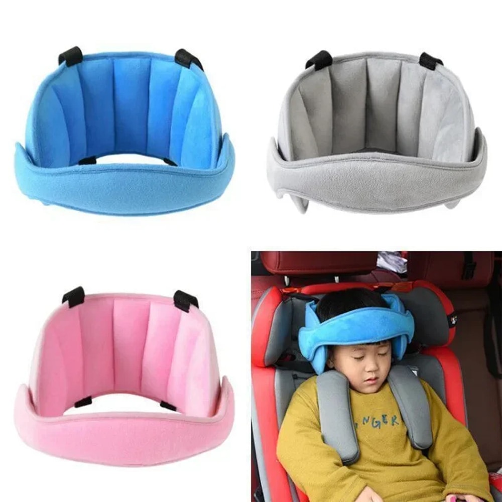 Baby Head Protector Sleep Fixing Belt Car Seat Head Support For Children 0