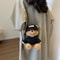 Mini Bear Novelty Bag Plush Cute Cartoon Crossbody Bag Fluffy Handbag Girl Fresh Sweet Fashion Shou 0