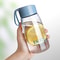 Portable Plastic Water Bottle Transparent Outdoor Sports Cup Student Bottle 7