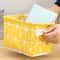 Cosmetic Organizer Office Stationery Organizer Toy Storage Basket Linen Desktop Storage 3