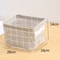 Cosmetic Organizer Office Stationery Organizer Toy Storage Basket Linen Desktop Storage 4