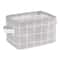 Cosmetic Organizer Office Stationery Organizer Toy Storage Basket Linen Desktop Storage 8