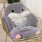 Comfortable Cute Hamster Themed Plush Cushion Half Surround Backrest Sofa Cushion Skin Friendly And 1