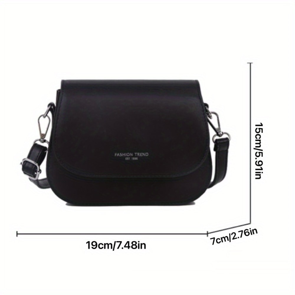 Adjustable Womens Crossbody Bag Square Shoulder Bag For Daily Travel 3