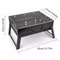 Portable Foldable Barbecue Charcoal Stove Steel BBQ Grills For Outdoor Grilling Camping Hiking Tail 5