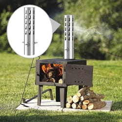 tent stove exhaust spark arrestor chimney cap stainless steel camping pipe parts