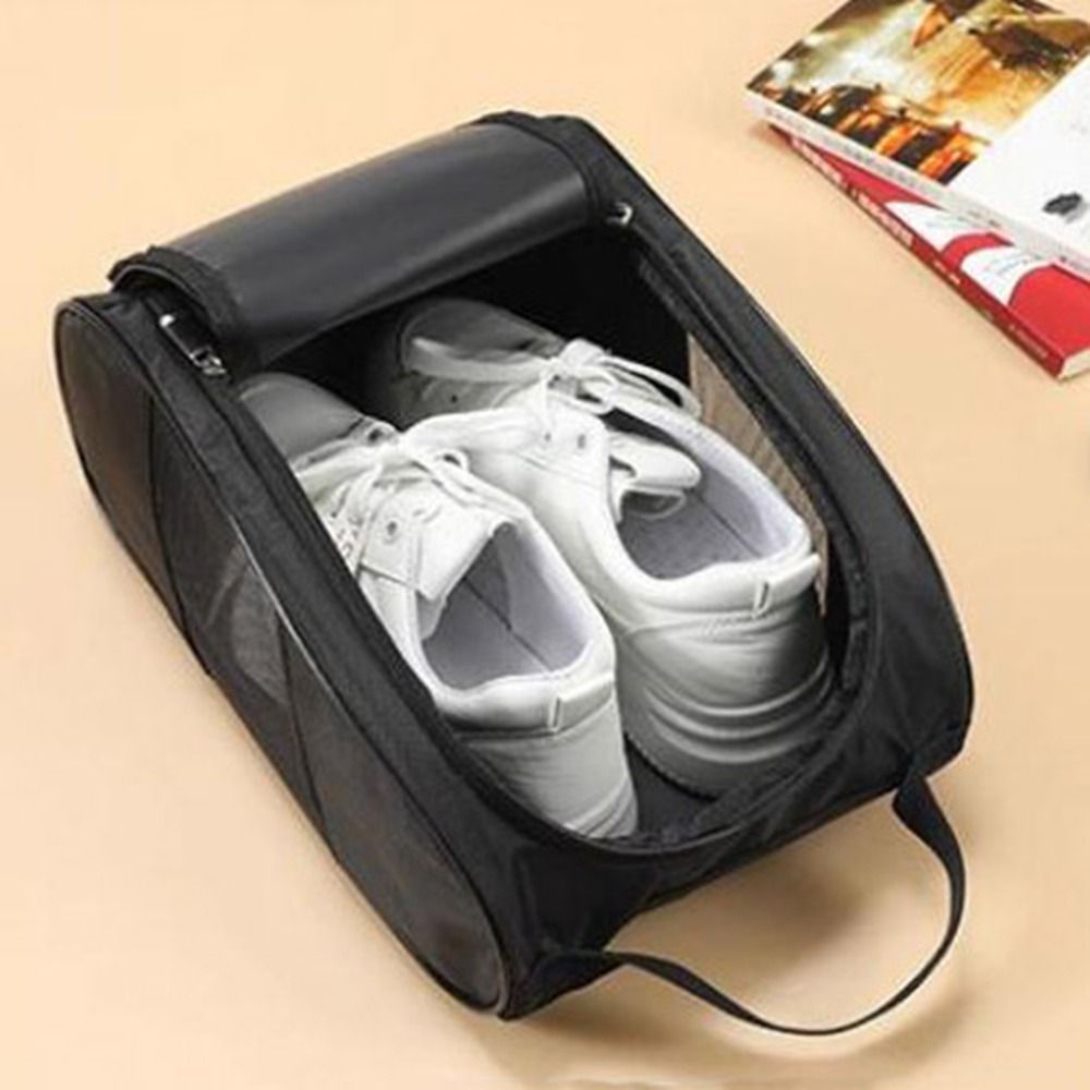 Dustproof Golf Handbag Lightweight Oxford Cloth Shoe Carrier Bag 4