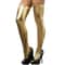 Women Thigh High Socks Over Knees Casual PU Leather Black Red Silver Gold Long Overknee Stockings 5