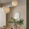 Classic Modern Pendant Light Cover Hanging Paper Lampshade Round Ceiling Light For Home Hotel Cafe 1