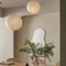 Classic Modern Pendant Light Cover Hanging Paper Lampshade Round Ceiling Light For Home Hotel Cafe 1