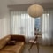 Classic Modern Pendant Light Cover Hanging Paper Lampshade Round Ceiling Light For Home Hotel Cafe 4