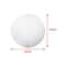 Classic Modern Pendant Light Cover Hanging Paper Lampshade Round Ceiling Light For Home Hotel Cafe 7