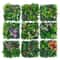Durable Green Artificial Plant Wall Panel DIY No Watering Lifelike Maple Grass Mat For Home Decor 0