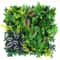 Durable Green Artificial Plant Wall Panel DIY No Watering Lifelike Maple Grass Mat For Home Decor 7