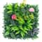 Durable Green Artificial Plant Wall Panel DIY No Watering Lifelike Maple Grass Mat For Home Decor 8