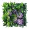 Durable Green Artificial Plant Wall Panel DIY No Watering Lifelike Maple Grass Mat For Home Decor 11