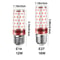 Energy Saving LED Corn Bulbs Red Color No Flicker High Brightness for Living Room