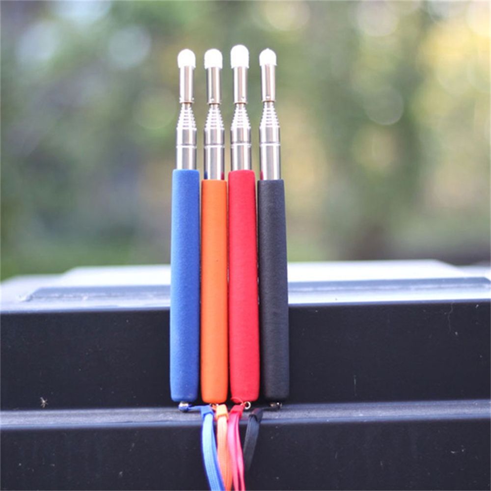 Retractable Classroom Pointer Pen Stainless Steel Extendable Hand Presenter Tool 1