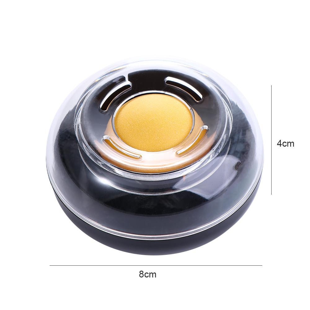 Sponge Finger Wet Tool Plastic Round Case For Casher Counting Money