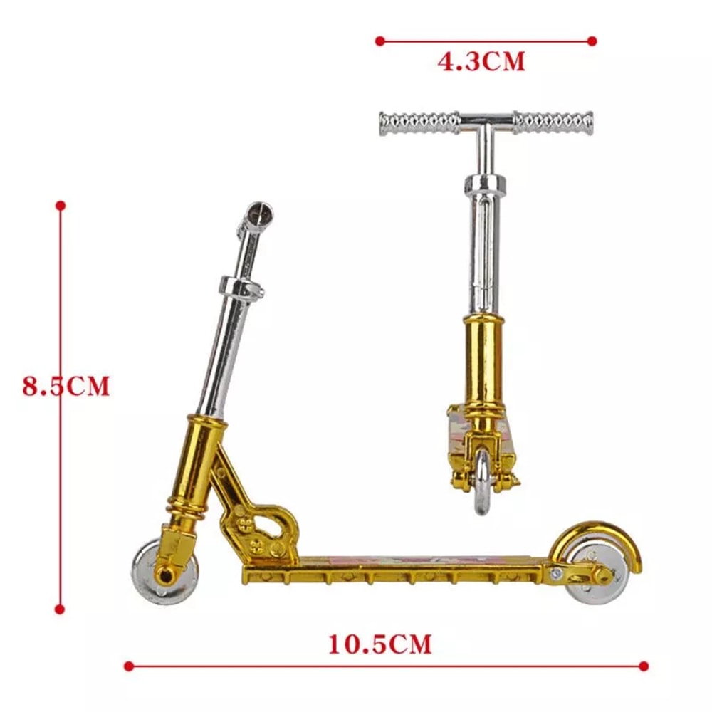 Mini Scooter For Kids Two Wheel Educational Toy Fingerboard Scooter Bike For Children 3