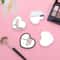 Highdefinition Singlesided Handheld Heartshaped Mirror Little Beauty Makeup Mirror For Dormitories 0