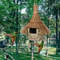 Cozy Birds Nest Shelter Ecofriendly Hand Woven Grass Bird Hut Hanging Bird House For Cold Weather 2