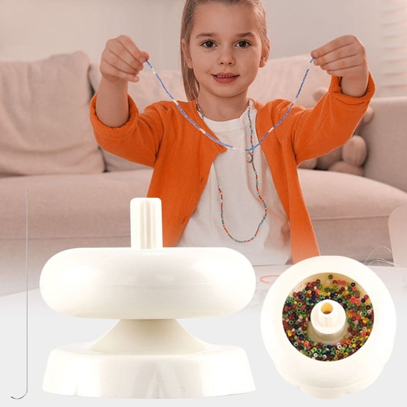 Beading Spinner Bowl For Quick Bead Loading And Easy DIY Seed Beads Bracelets Making 1