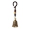 Handmade Pure Brass Bell Key Chain Pendant With Engraved Scripture Sutra Lanyard 5