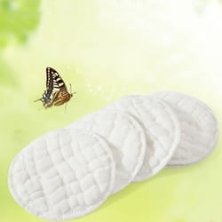 soft absorbent reusable nursing breast pads washable baby breastfeeding
