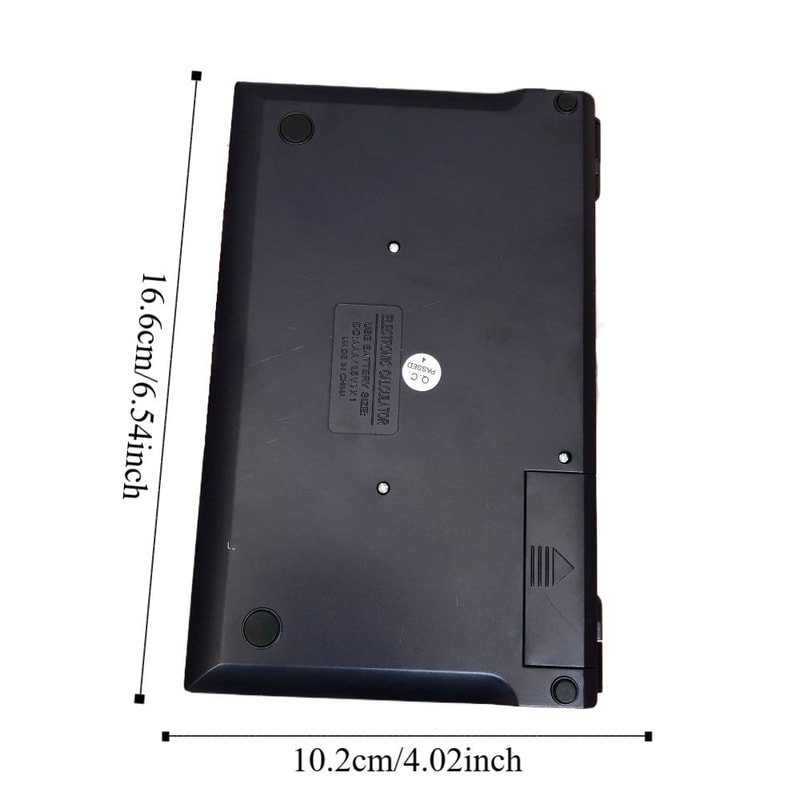 Solar Powered Foldable Flip Calculator, Eco-Friendly Solar Calculator