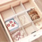 Durable Adjustable Drawer Divider Organiser For Makeup Socks Underwear And Cabinet Storage 2