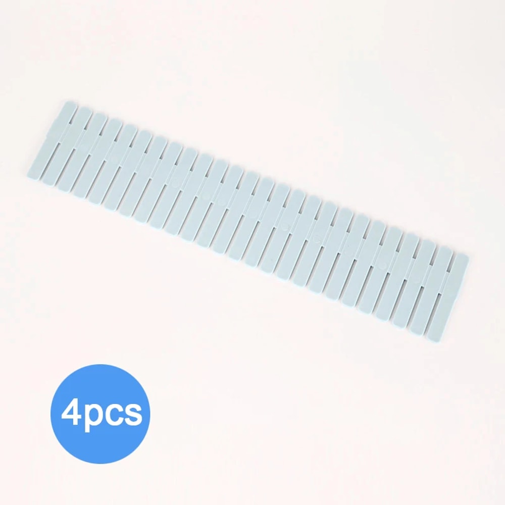 Durable Adjustable Drawer Divider Organiser For Makeup Socks Underwear And Cabinet Storage 7