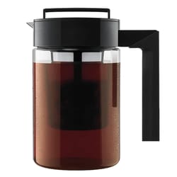 cold brew coffee maker with handle and coffee filter for iced coffee
