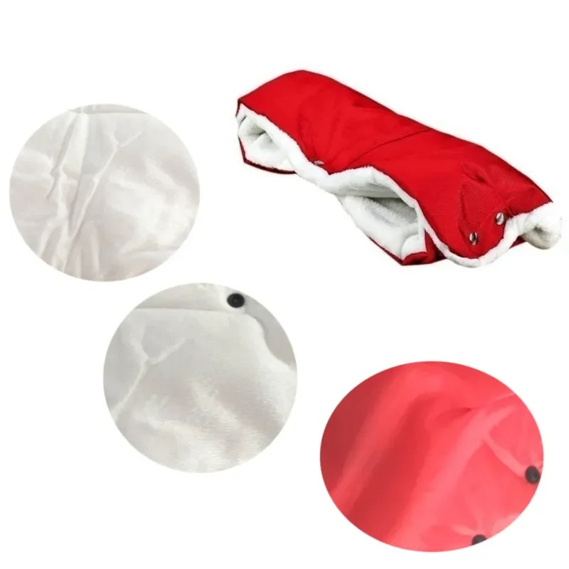 Wind And Waterproof Baby Stroller Gloves Universal Winter Warm Glove For Newborn Baby Push Chair 1