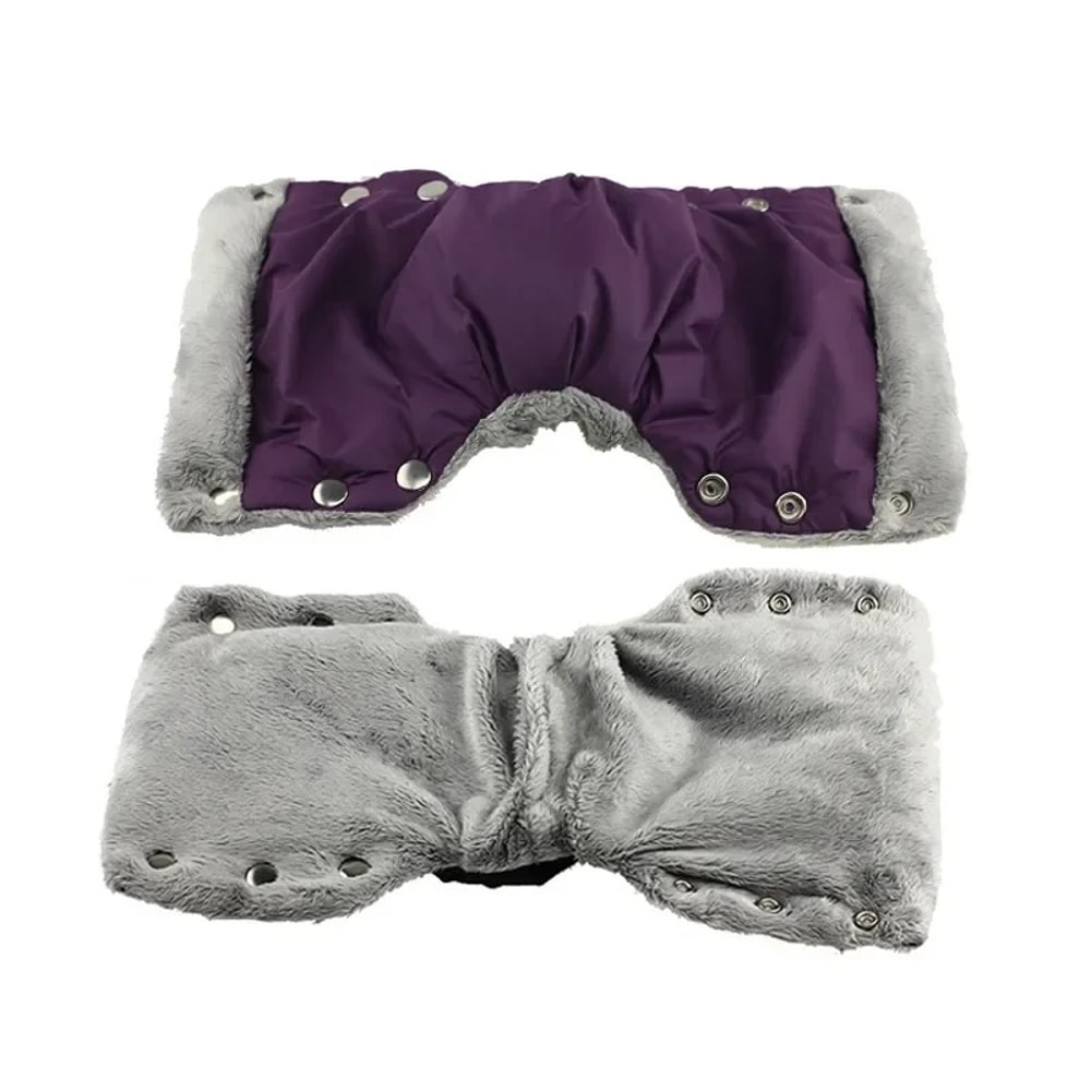 Wind And Waterproof Baby Stroller Gloves Universal Winter Warm Glove For Newborn Baby Push Chair 2